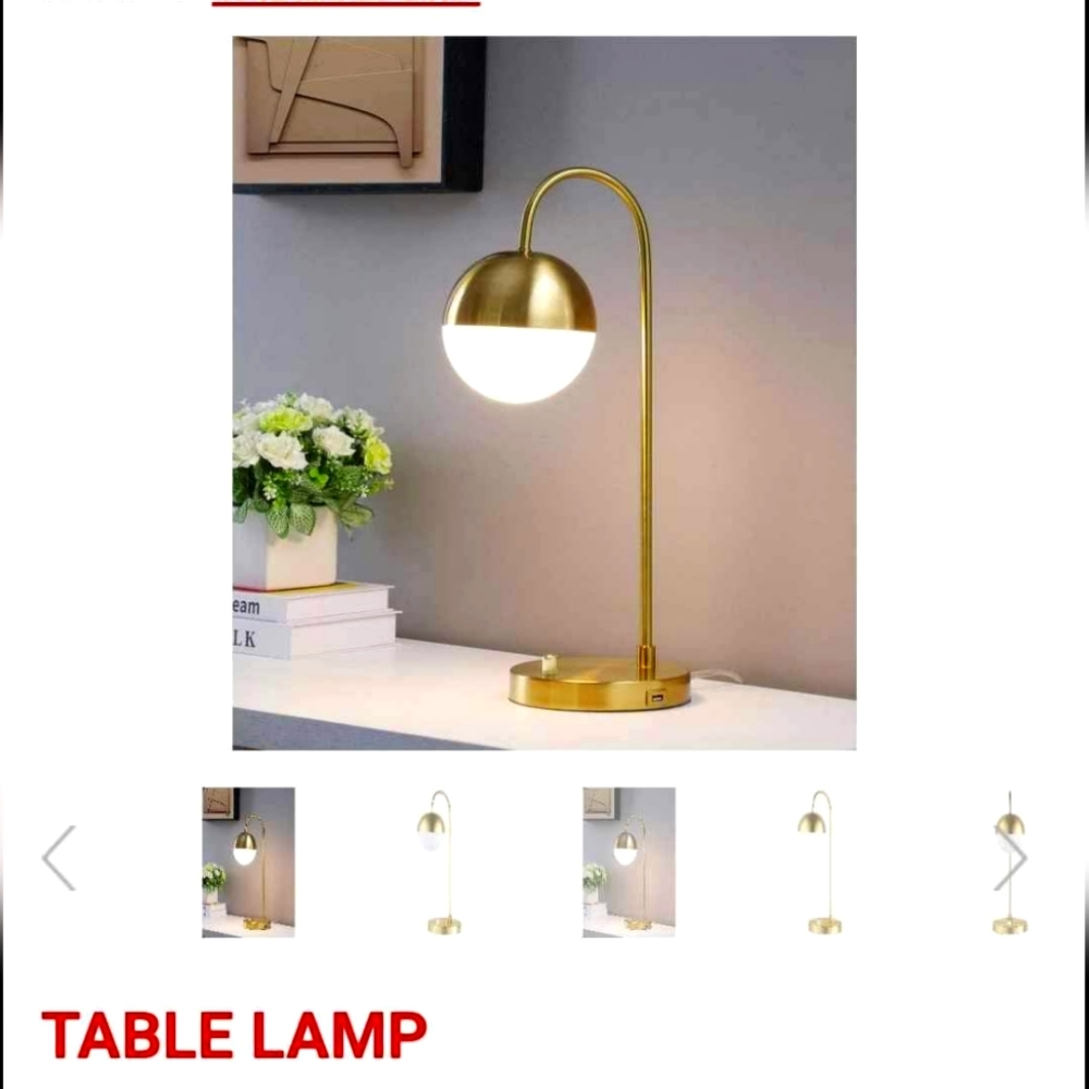 Gold Table Lamps